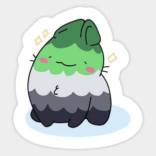 Aro Pride Bunny Sticker